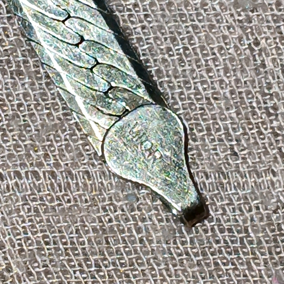 Vior Italian Silver Braided Bracelet. 925. High quality vintage silver - Picture 7 of 7